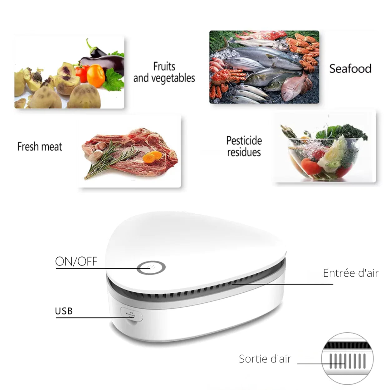 Purificateur d'Air Ozone
